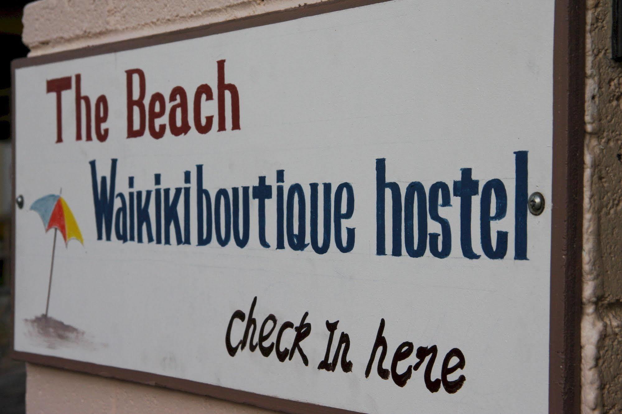 The Beach Waikiki Boutique Hostel Honolulu Buitenkant foto